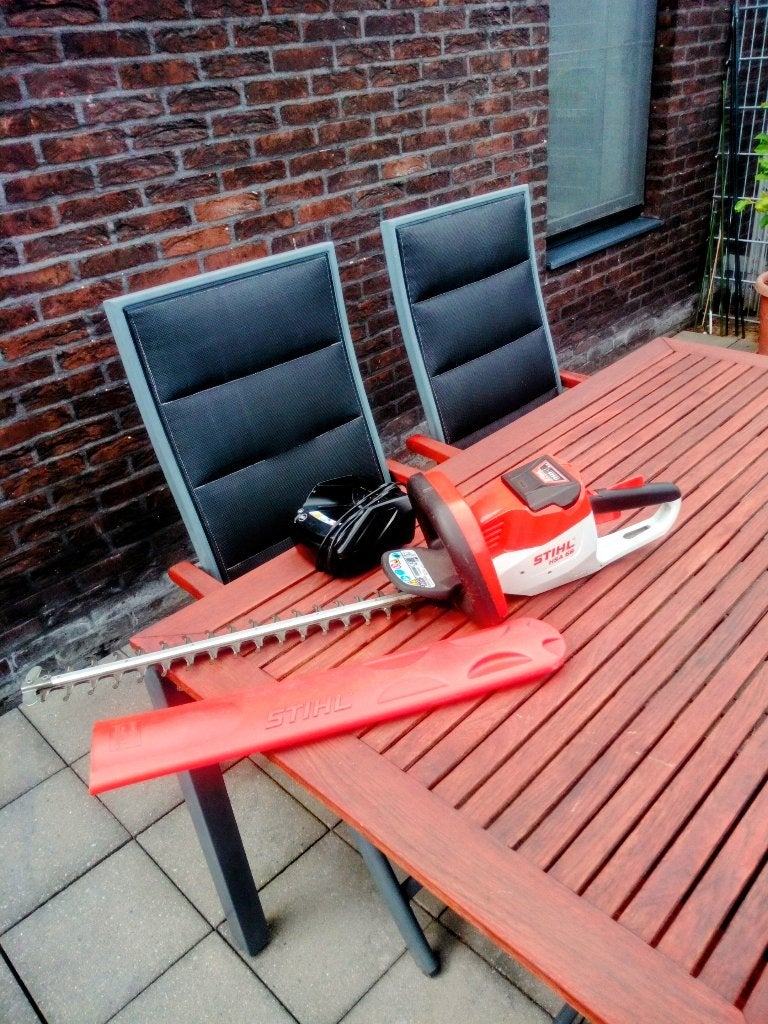 Heggenschaar Stihl, Tuin en Terras, Ophalen, Gebruikt, Accu, Stilh