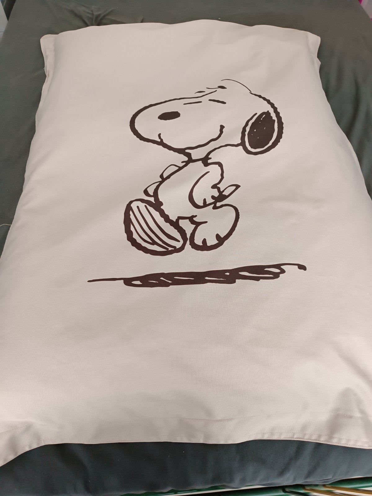 Zitzak Snoopy, Ophalen