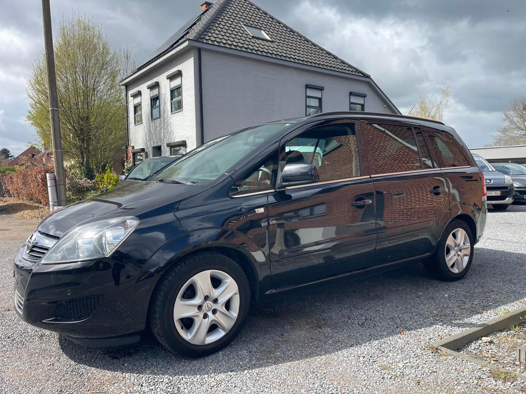 Opel Zafira 1.6i Benzine,7 PLaats,Airco,Sensoren,1e eigenaar, Auto's, Opel, Euro 5, Monovolume, 4 cilinders, 5 deurs
