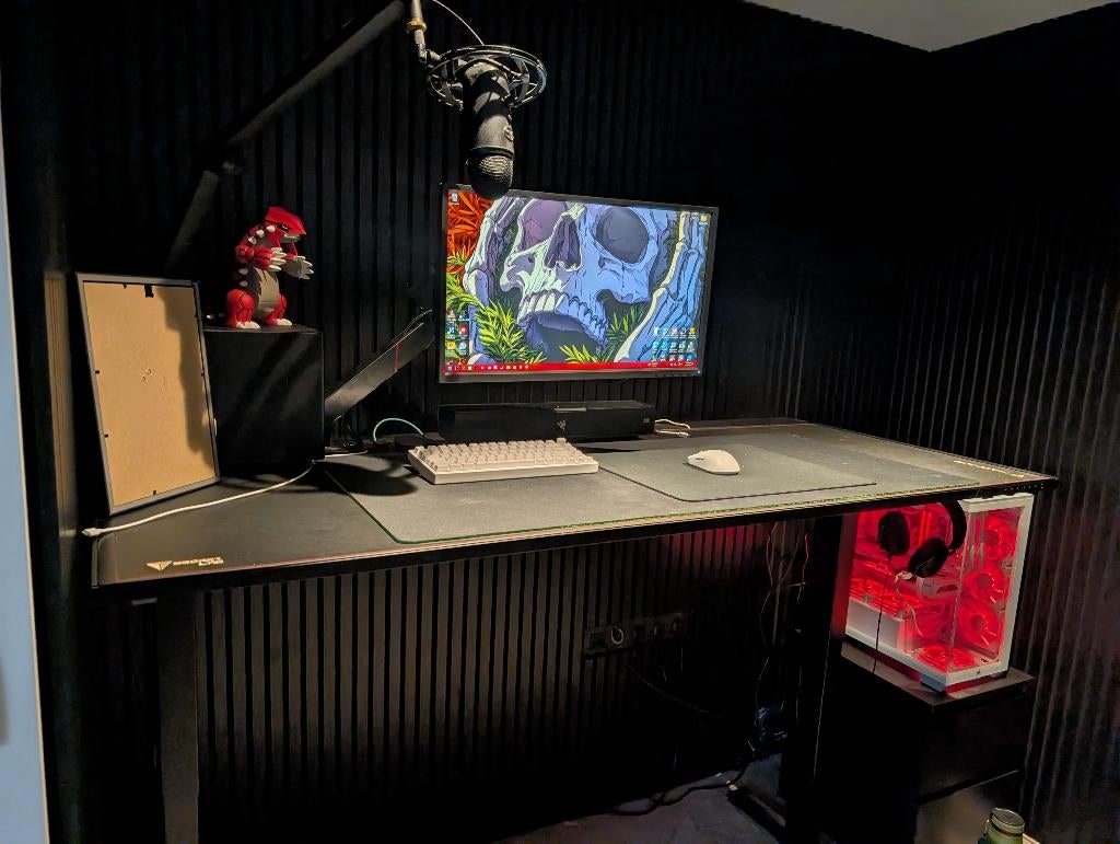 Secretlab Magnus Pro XL – perfecte staat- Zit sta bureau, Huis en Inrichting, Bureaus, Ophalen, Zo goed als nieuw, Overige merken