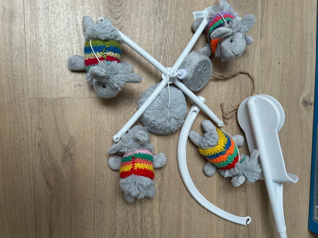 muziekmobiel baby Schaapjes, Kinderen en Baby's, Ophalen, Zo goed als nieuw, Mobiel, Met geluid