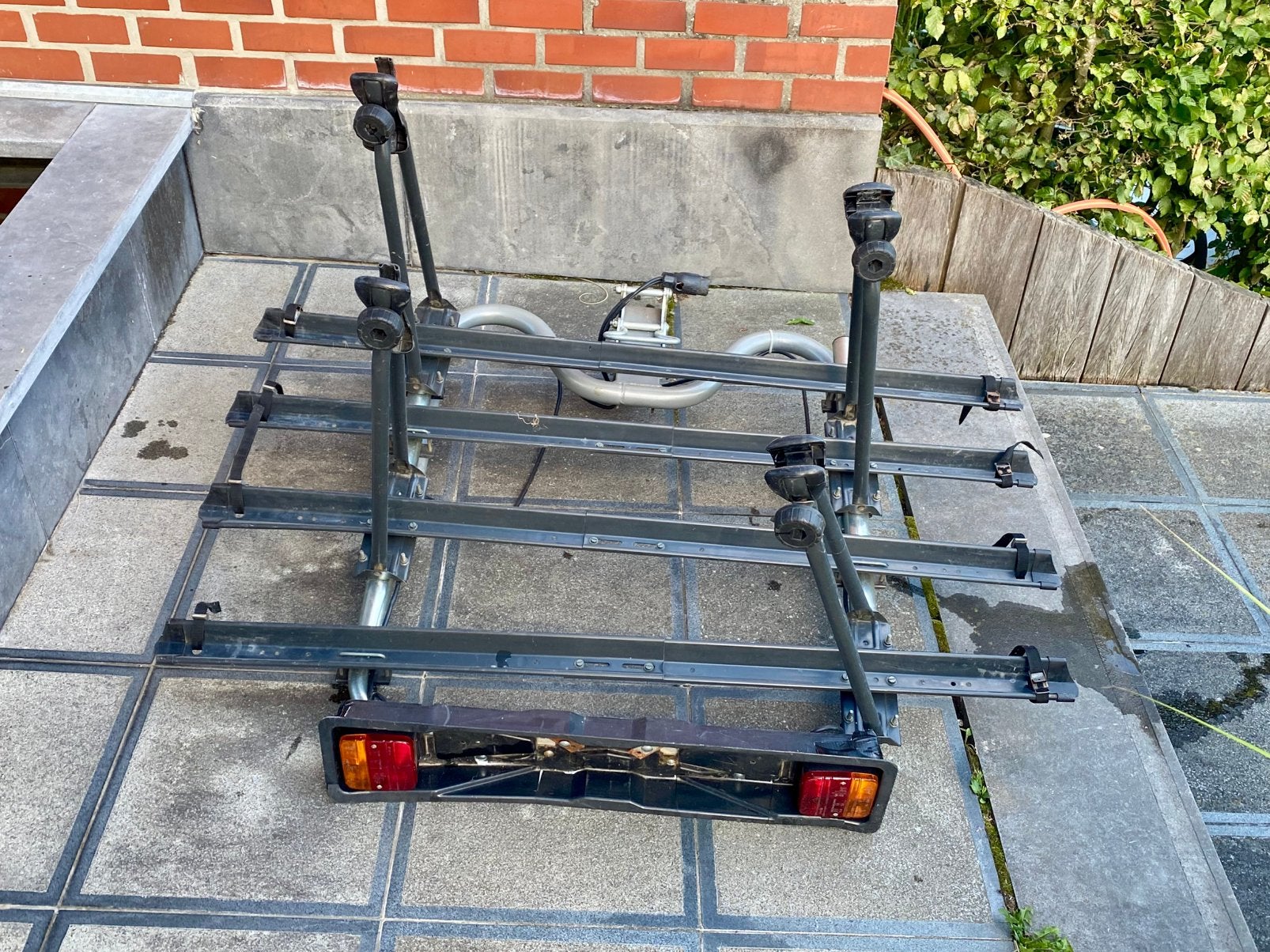 Stevige fietsendrager voor 4 fietsen, Ophalen, 3 fietsen of meer, Gebruikt, Elektrische fiets