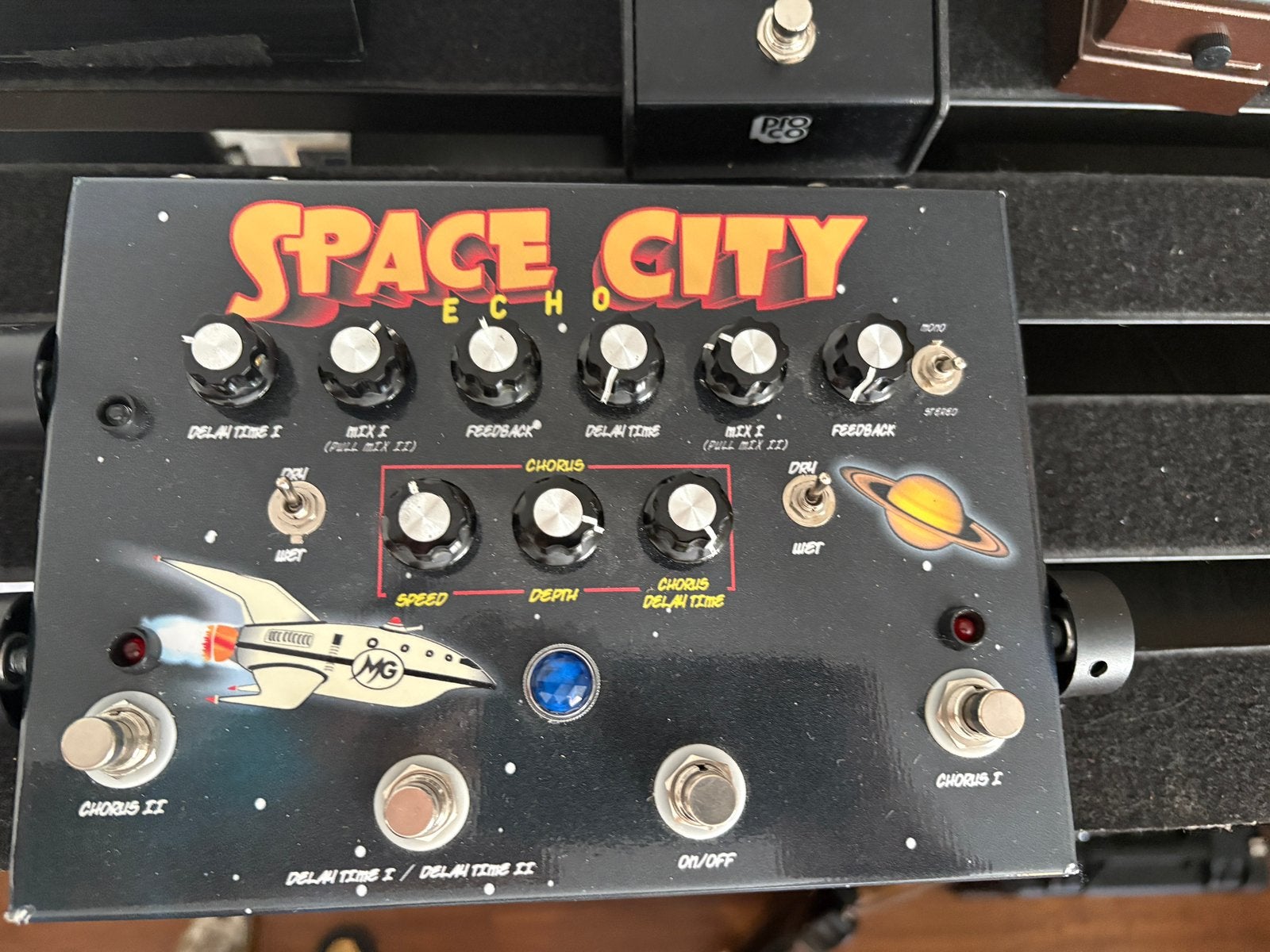 Mg Music Space city, Muziek en Instrumenten, Effecten, Ophalen of Verzenden, Zo goed als nieuw
