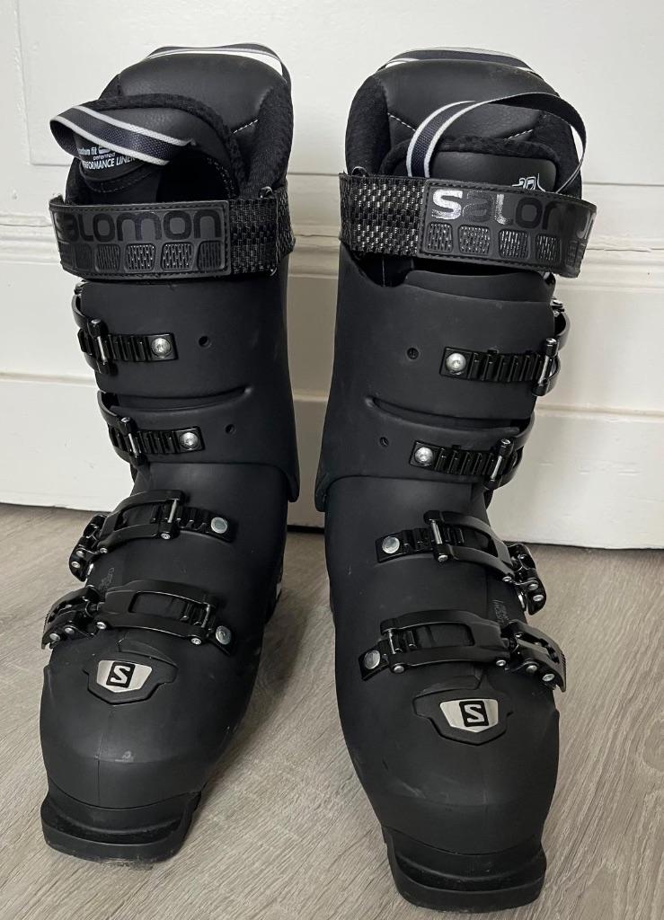 Salomon X PRO 100 skischoenen heren 42/42.5 + draagtas, Enlèvement, Chaussures, Ski, Salomon