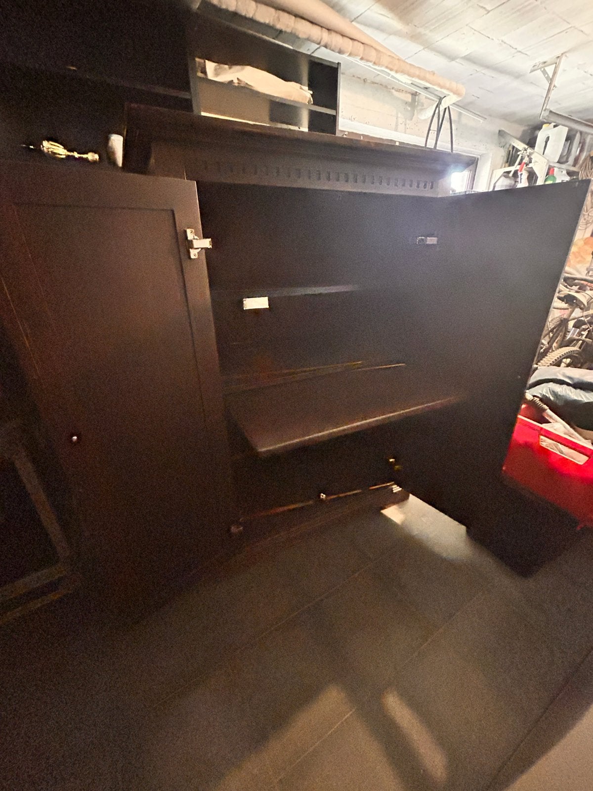 Meuble TV/ordinateur/bar, Enlèvement, Utilisé