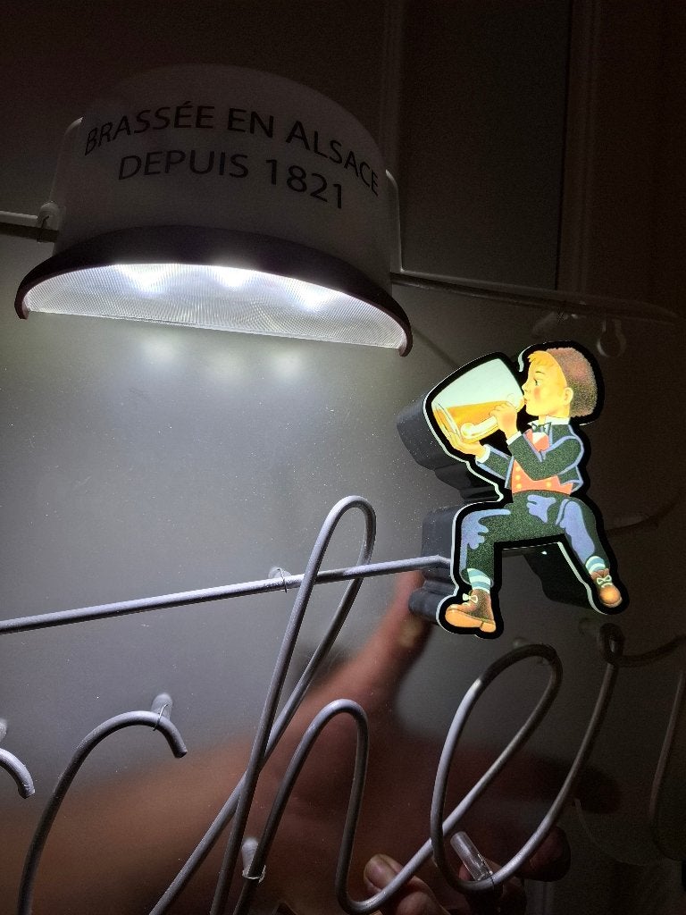 Lichtreclame Fischer bier, Ophalen of Verzenden, Nieuw, Lichtbak of (neon) lamp