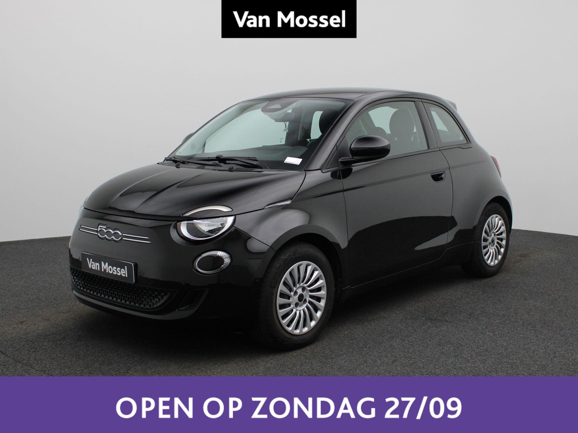 Fiat 500e 42 kWh | Camera | PDC V+A | Carplay | Zetelverwarm, Auto's, 4 zetels, Stof, Euro 6, https://public.car-pass.be/vhr/2aff7f8a-bf3d-4060-a7d5-39aa3f9ceb35