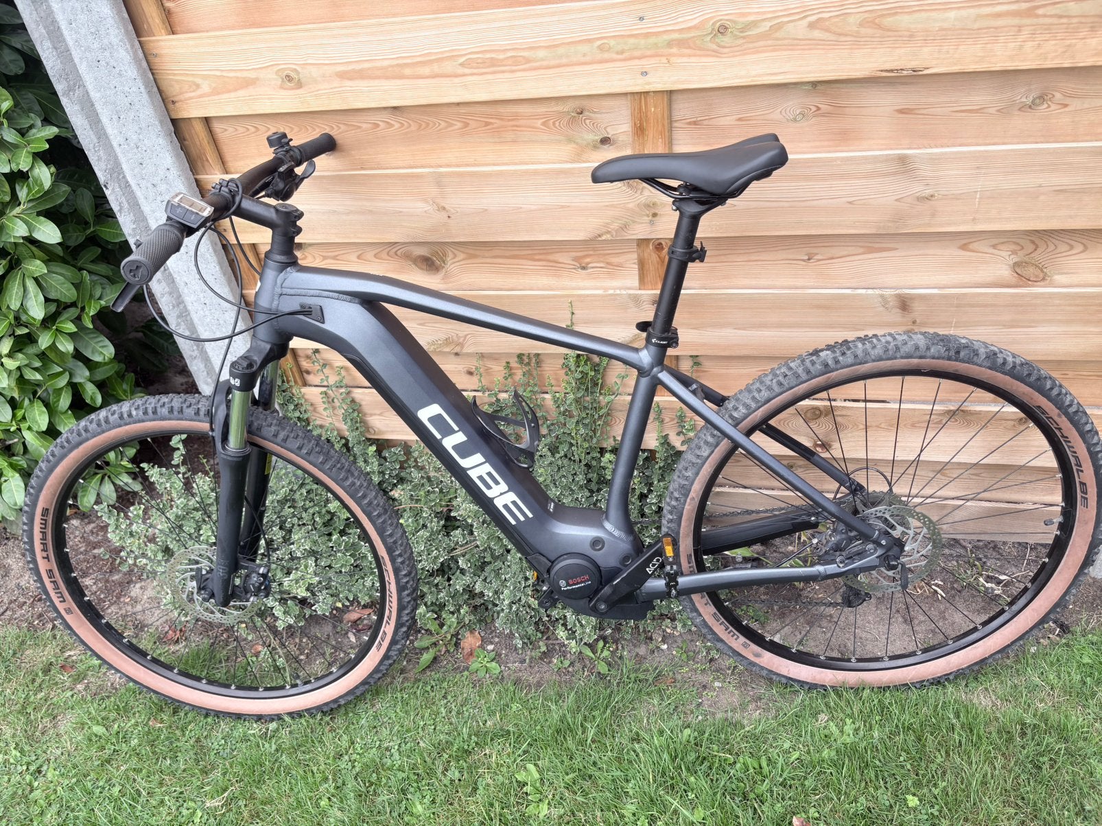 Cube elektrische mtb 3 jaar, Autres marques, 47 à 51 cm, 50 km par batterie ou plus, Enlèvement