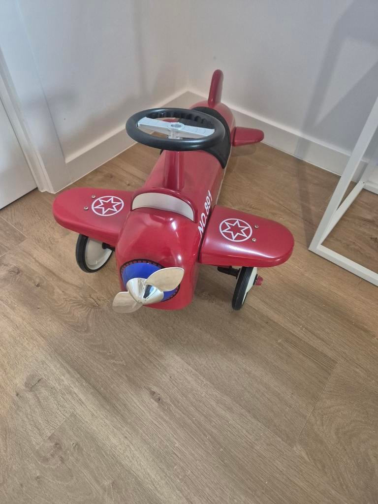 Goki Loopauto vliegtuig, Ophalen