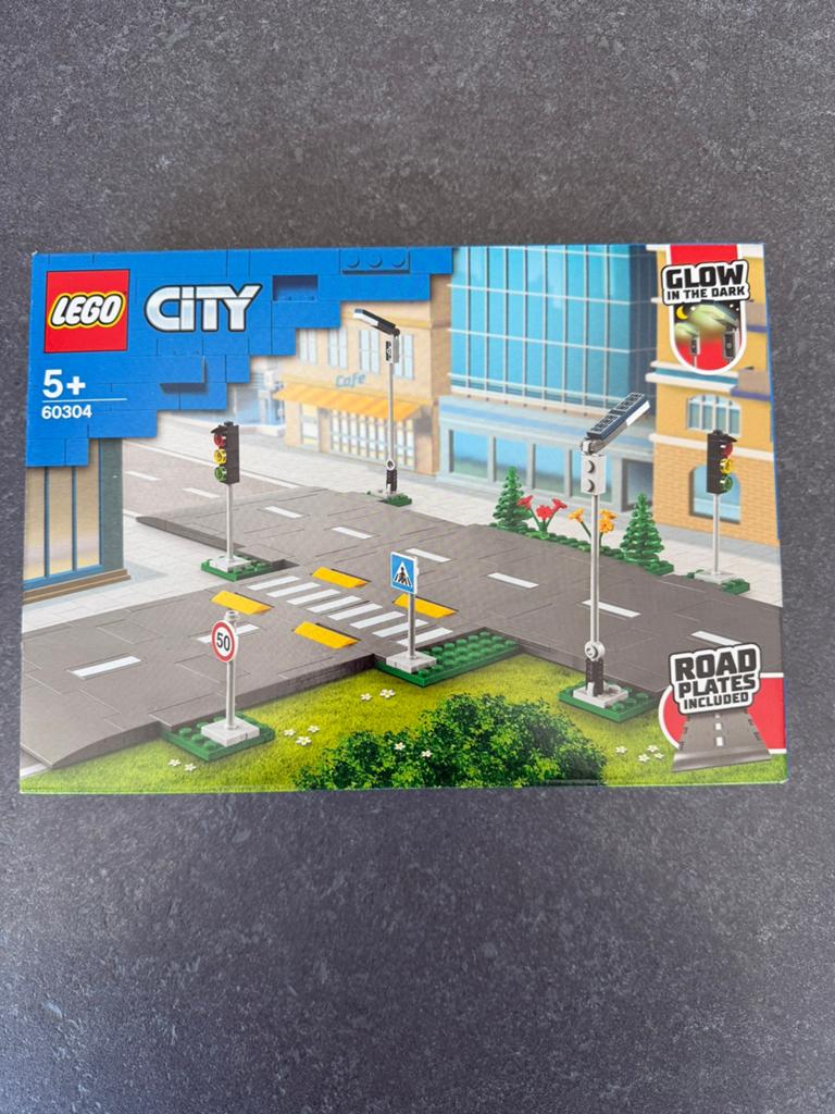 Lego City Wegplaten 60304, Compleet, City, Lego, Ophalen of Verzenden