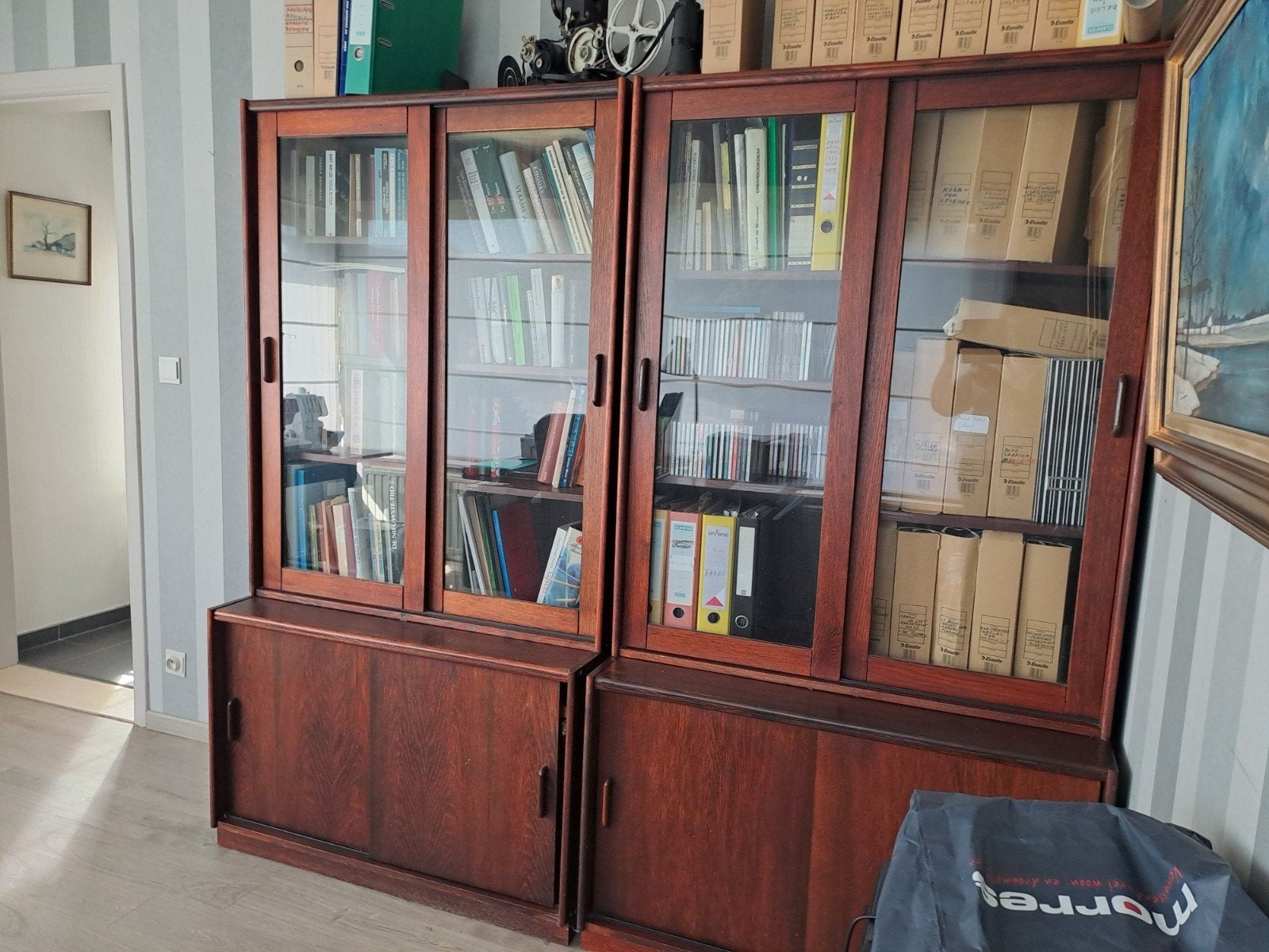 2 boekenkasten 1meter op1 meter90., Ophalen