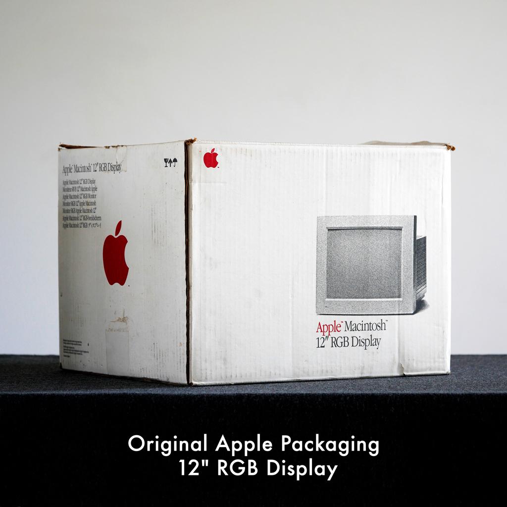 Apple Macintosh 12" RGB Display – Original Empty Box, Ophalen of Verzenden, Apple