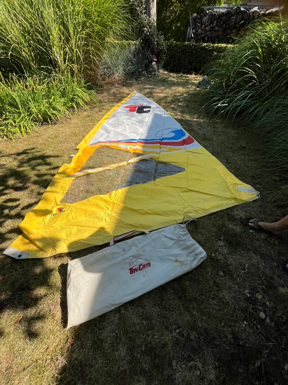 Tencate surfzeil 5,8, Watersport en Boten, Windsurfen, Ophalen, Gebruikt, Overige typen, 5 tot 6.5 m²