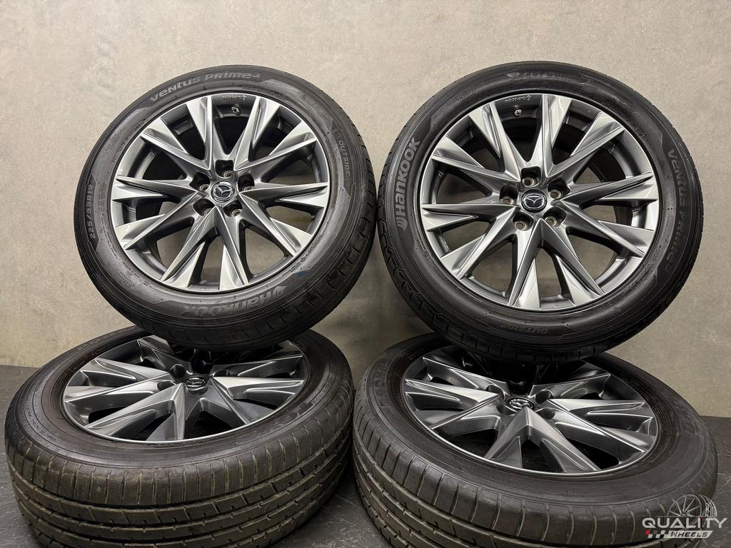 5x114,3 19 inch Mazda CX-5 Velgen + Banden 225/55/19 225/55R, Autos : Pièces & Accessoires, Pneus & Jantes, Pneus et Jantes, Véhicule de tourisme