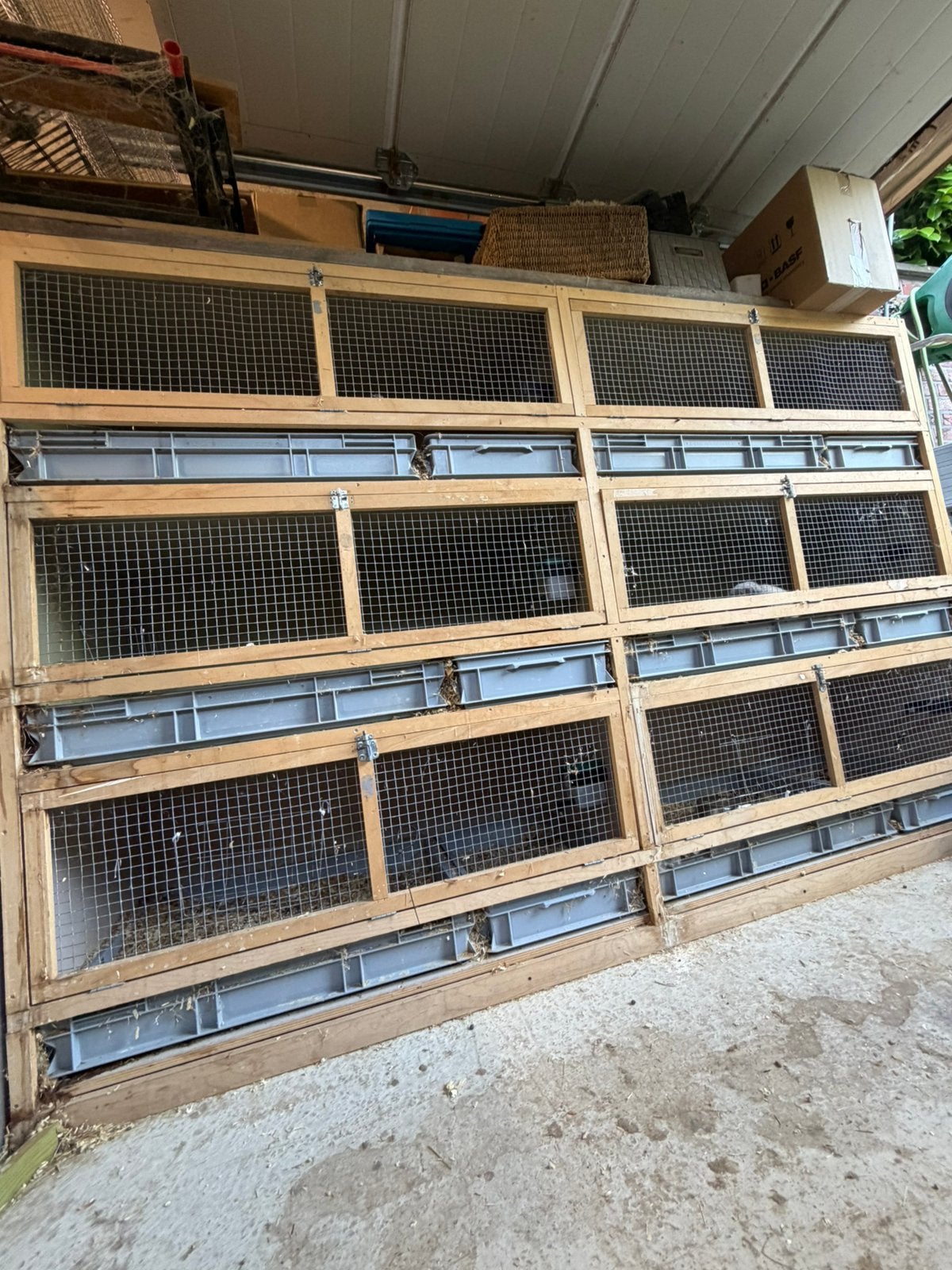 Rabbit flat - clapier à lapins, Animaux & Accessoires, Rongeurs & Lapins | Cages & Clapiers, Niche, Enlèvement