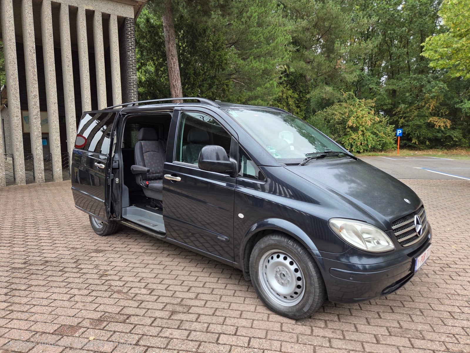 Mercedes-Benz Vito 120 CDI 3.0 Diesel – 150 kW – Dubbele Cab, Autos, Achat, Noir, 5 portes, Diesel