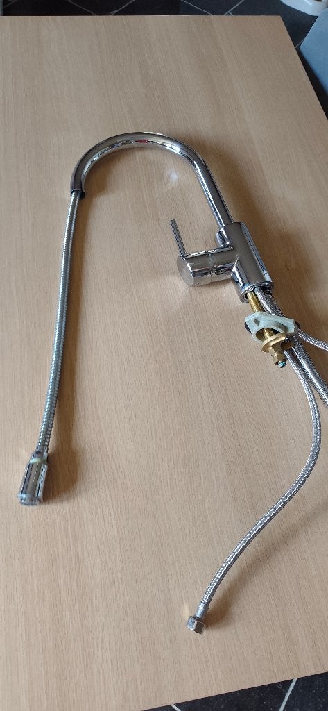 grohe keukenkraan, Ophalen, Gebruikt, Chroom, Kraan
