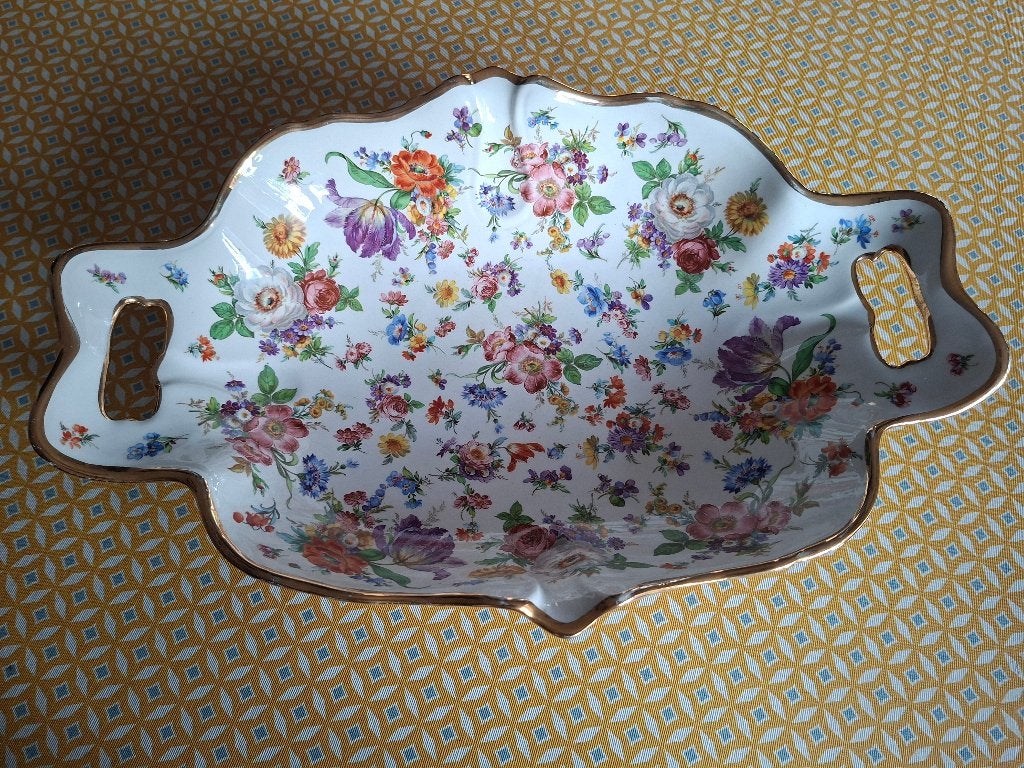 Prachtige schaal bock keralux fleur de sax, Ophalen