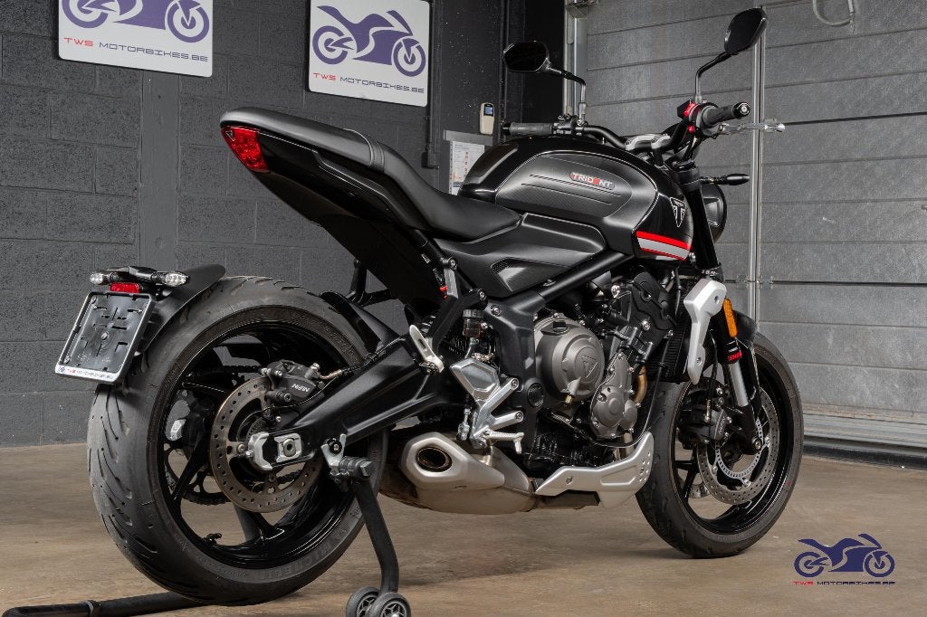 Triumph Trident 660 - 11.808 km, Motoren, Motoren | Triumph, Occasion, Motorrijbewijs A, 3 cilinders, ABS