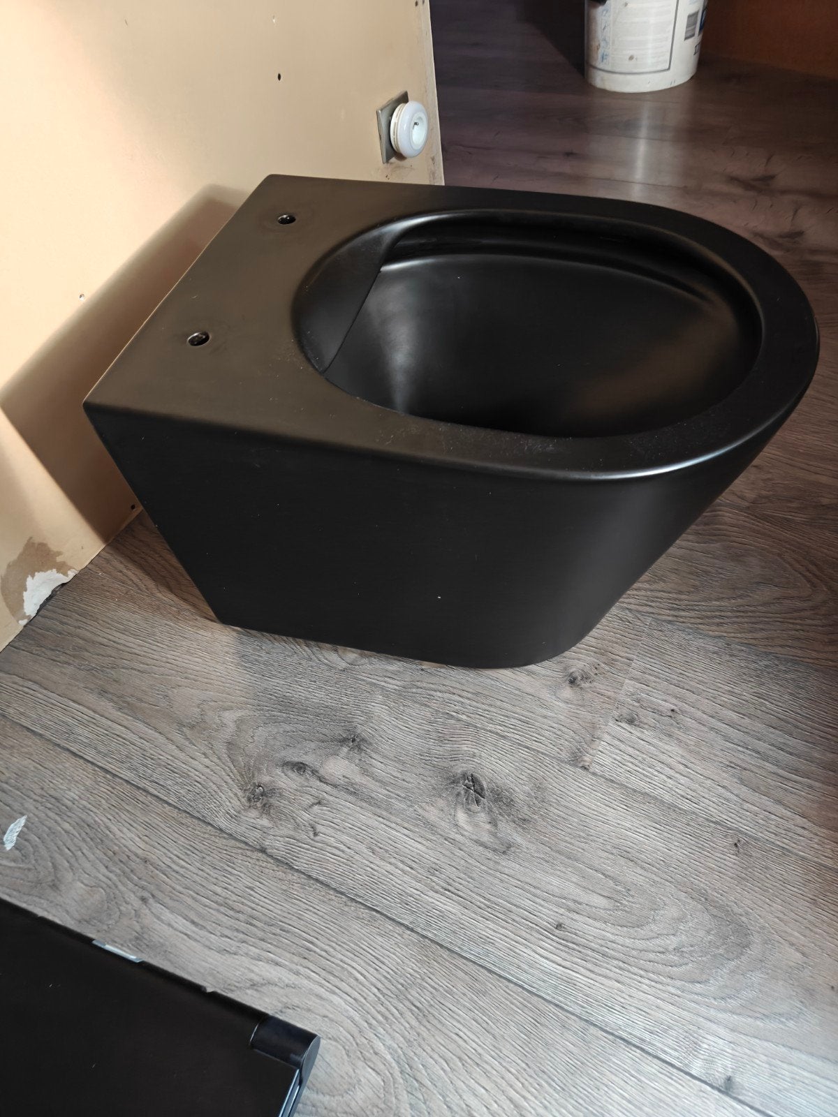 zwart hangtoilet, Ophalen, Zo goed als nieuw