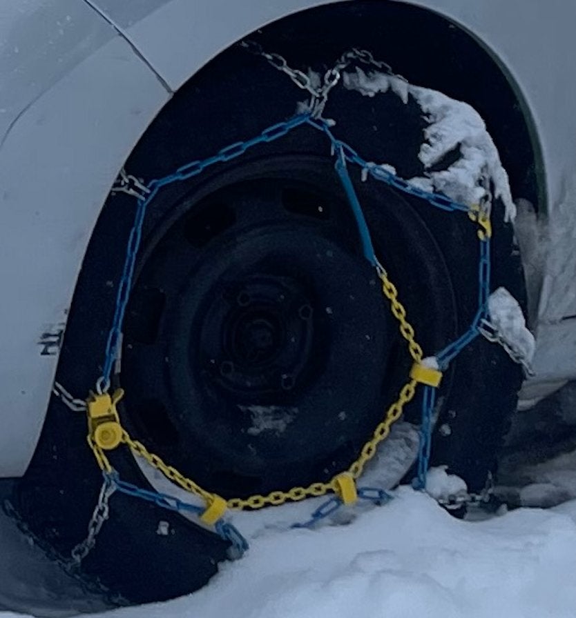 Chaînes voiture entre 175/75/14 et 215/40/17, Autos : Divers, Chaînes, Enlèvement, Comme neuf