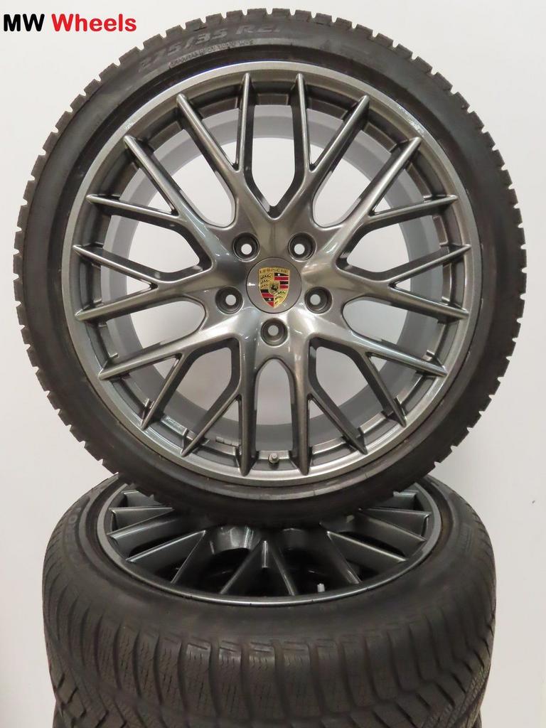 Originele Porsche Panamera 21 inch velgen met winterbanden, Gebruikt, -, 275 mm, -