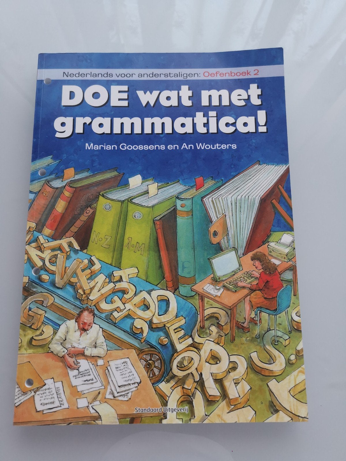 DOE wat met grammatica! M. Goossens - Oefenboek 2, Ophalen of Verzenden, Zo goed als nieuw, M. Goossens; A. Wouters, Nederlands