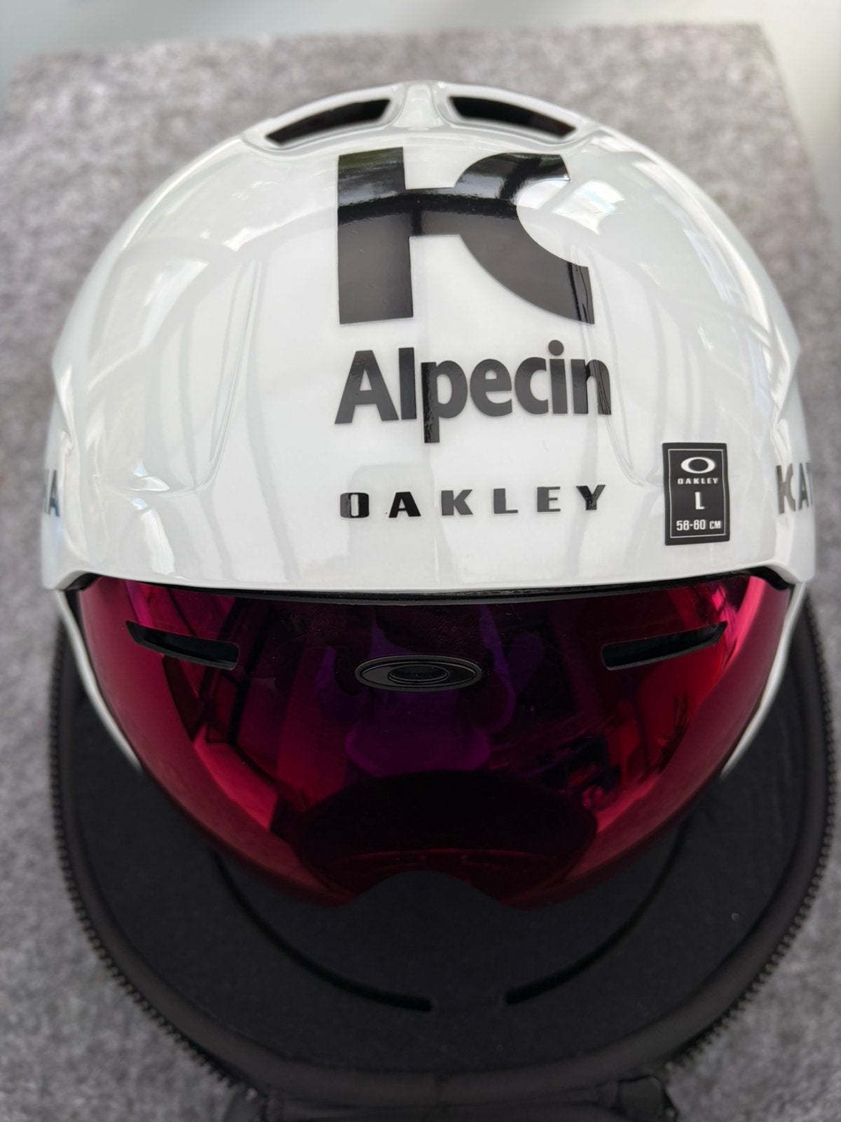 Oakley ARO7 Aerohelm Wit MIPS, Ophalen, Zo goed als nieuw, L, Heer of Dame