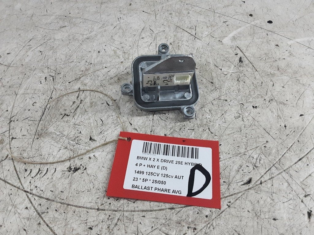 BALLAST DE PHARE XENON GAUCHE BMW X2 (F39) (90132031B1), Mevr. I. Hauben, Utilisé, BMW, Rue de l'Espoir 34 34
4030  GRIVEGNÉE, BE