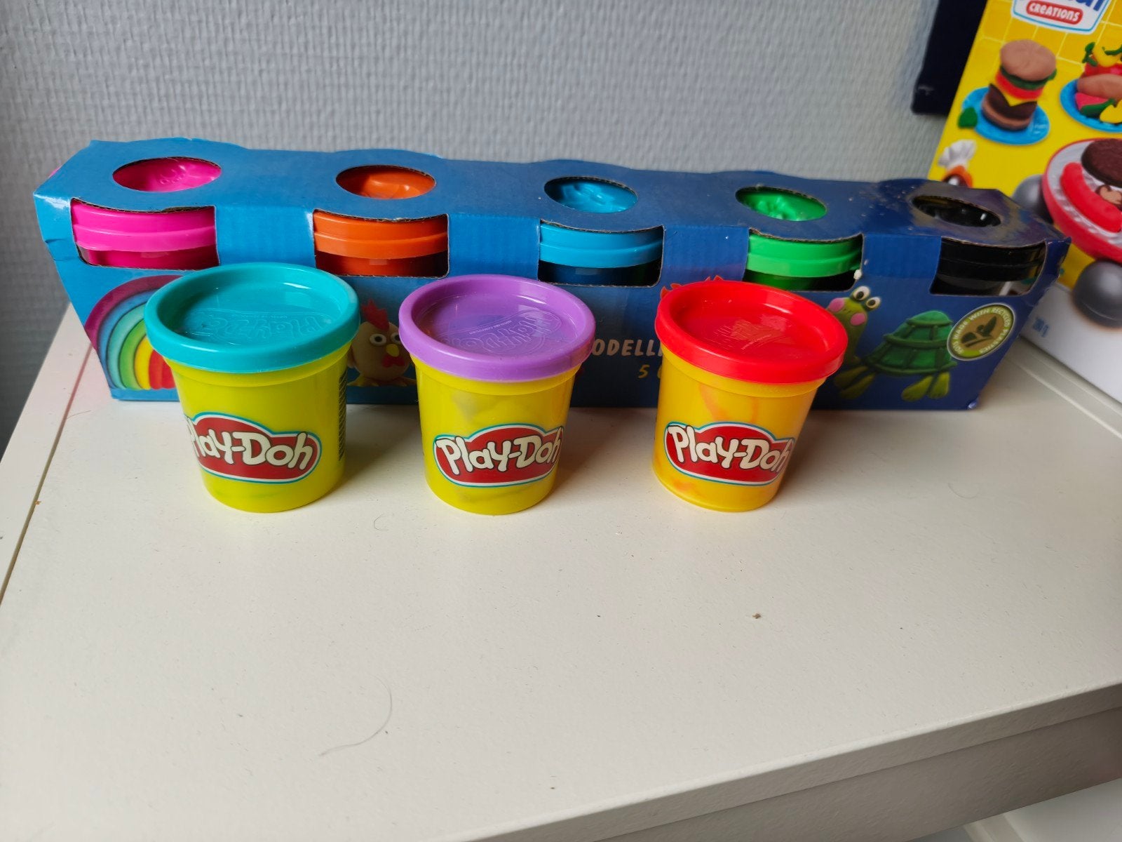 playdoh, Enlèvement