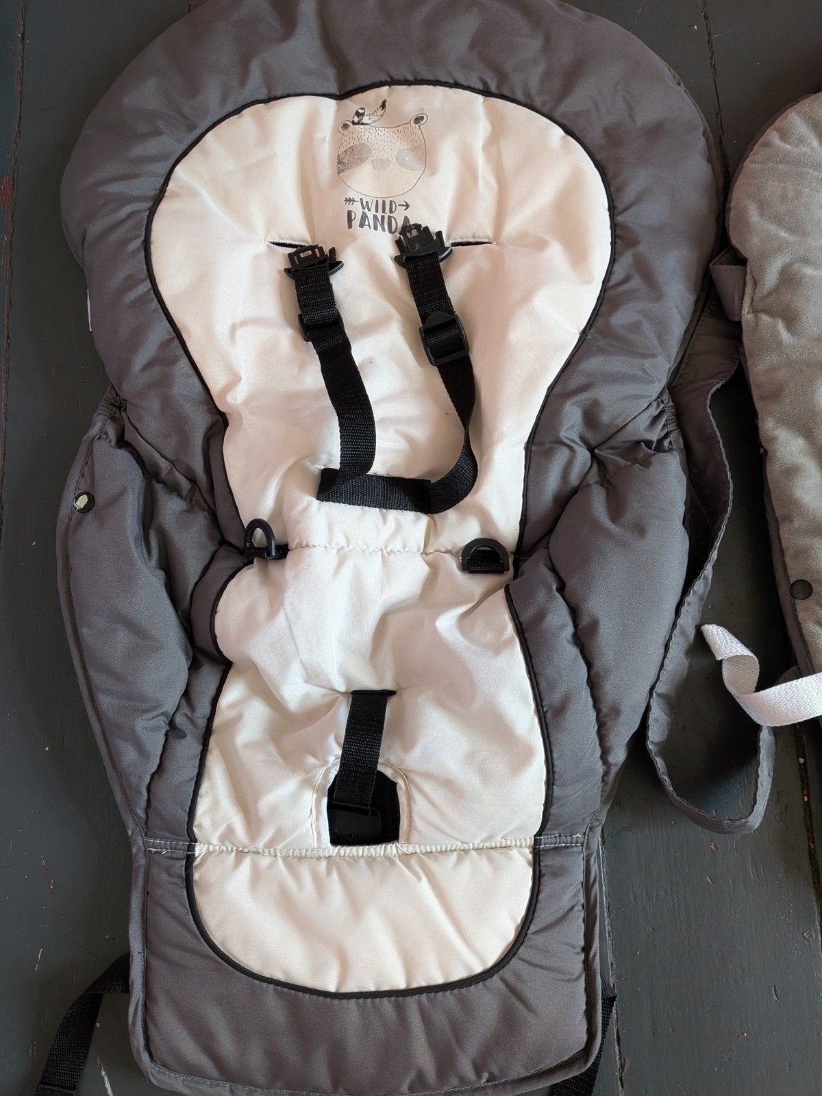 chaise haute bébé combinée nacelle, Enlèvement, Utilisé, Autres marques, Avec ceinture(s)