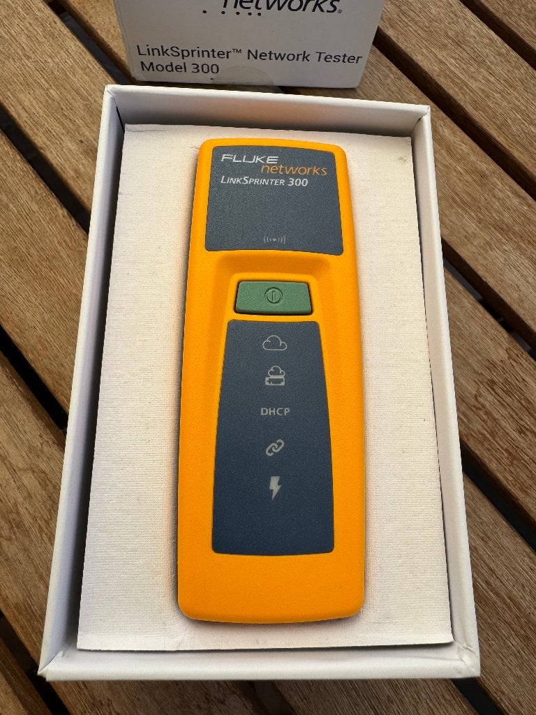 Fluke Networks LinkSprinter 300 Netwerktester, Ophalen of Verzenden, Nieuw