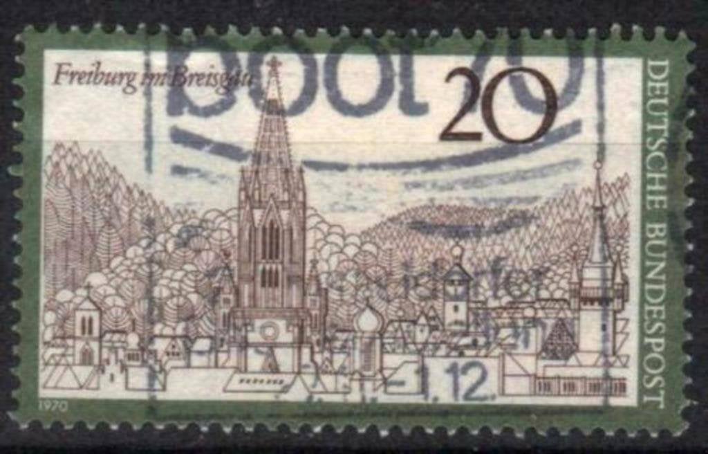 Allemagne Bundespost 1970 - Yvert 519 - Tourisme (ST), Envoi, Affranchi