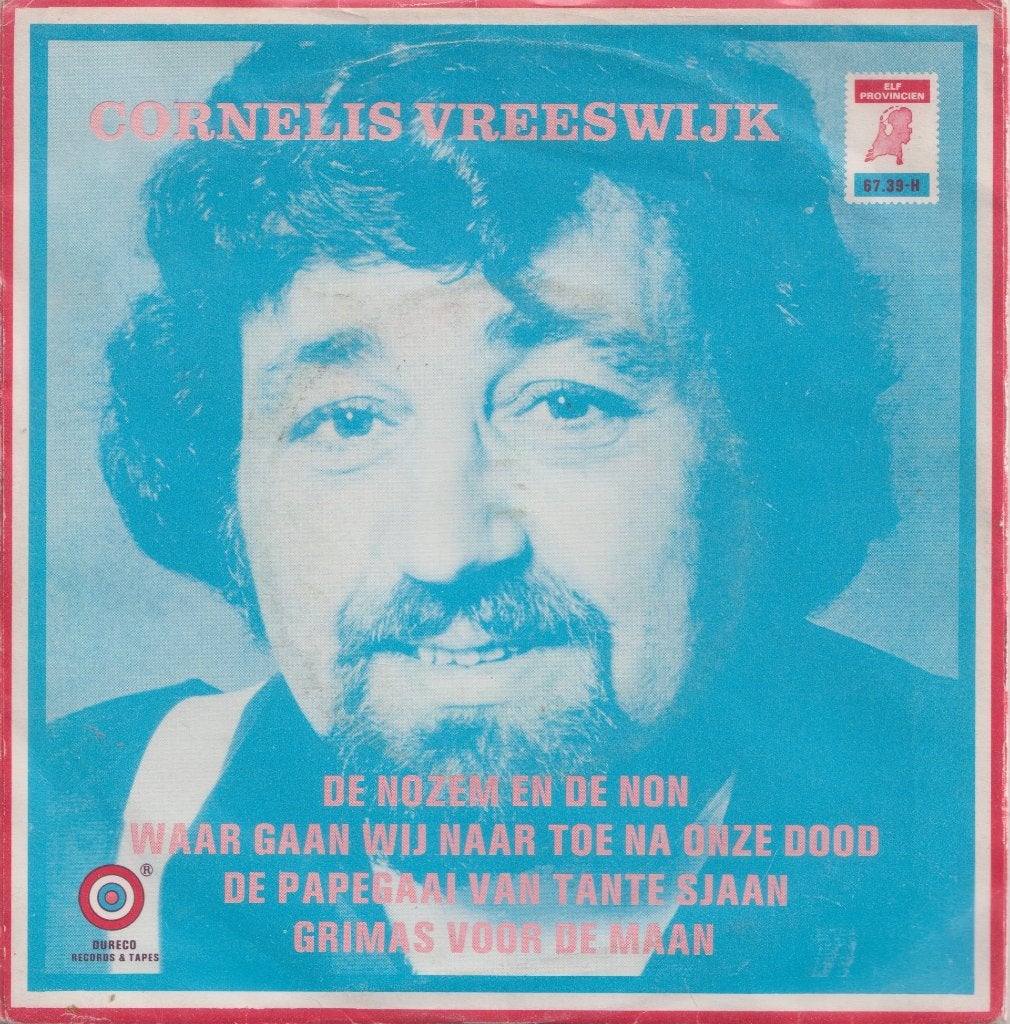 Cornelis Vreeswijk – De nozem en de non / Grimas .... - EP, Gebruikt, 7 inch, Ophalen of Verzenden, EP