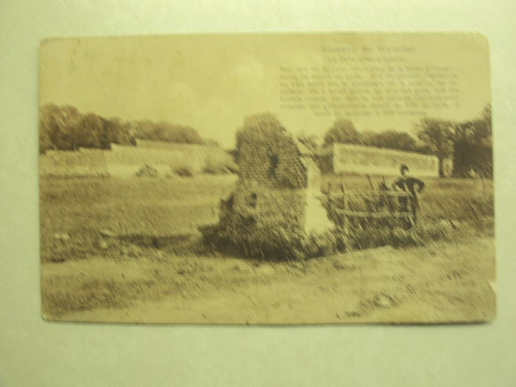 55500 - WATERLOO - LES PUITS D'HOUGOUMONT - ZIE 2 FOTO'S, Verzenden