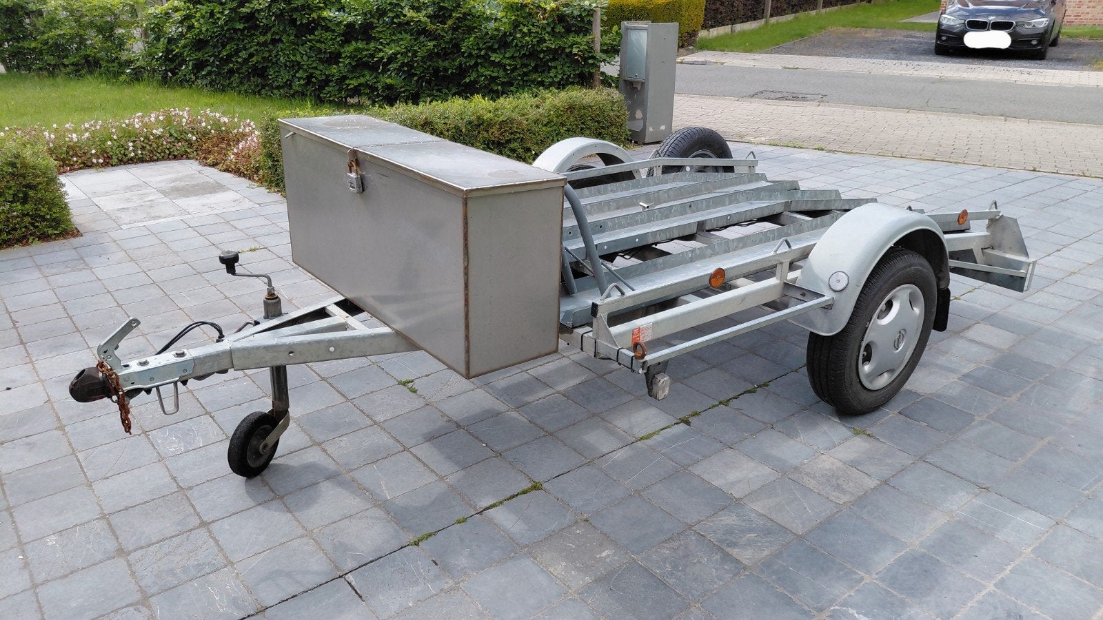 Motor trailer, Auto diversen, Aanhangers en Bagagewagens, Ophalen, Gebruikt