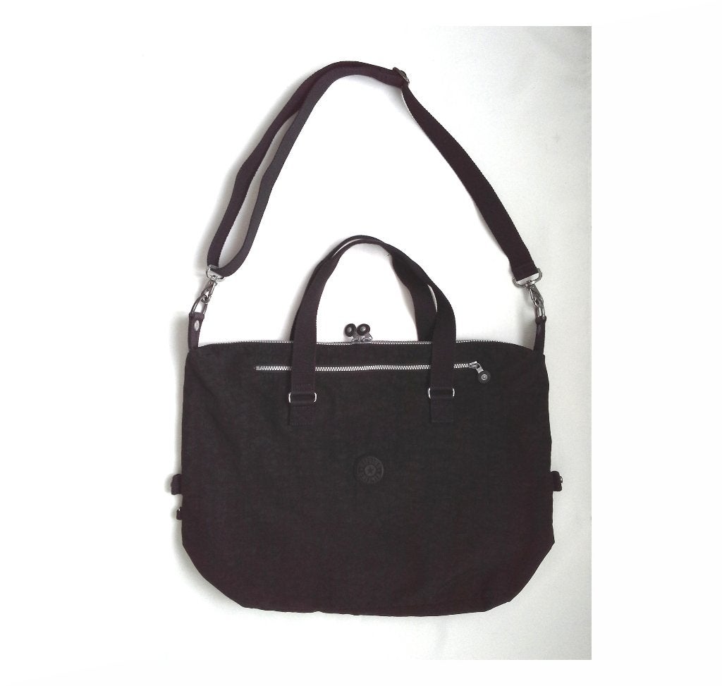 Grand sac de cours ou fourre-tout Kipling Ayati noir, Enlèvement, Utilisé, Noir, Shopper