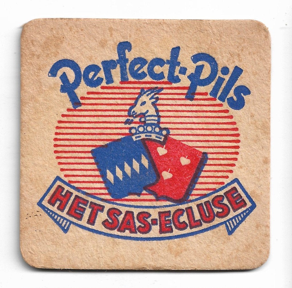 sous bock  Perfect-pils, Verzamelen, Ophalen of Verzenden, Zo goed als nieuw, Viltje(s)