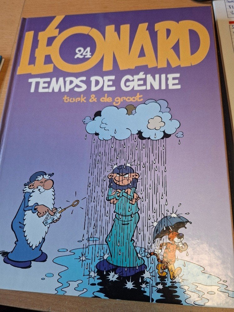 Temps de génie, Neuf, Turk & De Groot., Une BD, Enlèvement