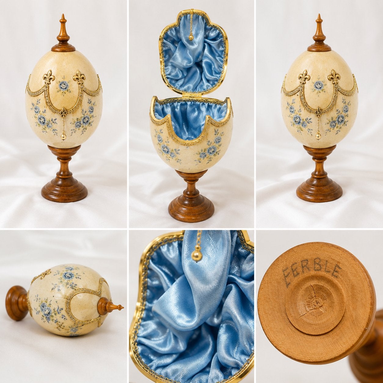 Vintage Decoratief Sieradenei, Ophalen of Verzenden