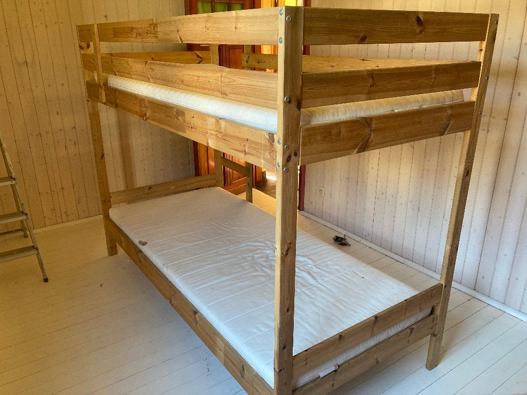 Stapelbed / bed Ikea Mydal, Enlèvement, Utilisé, Lits superposés