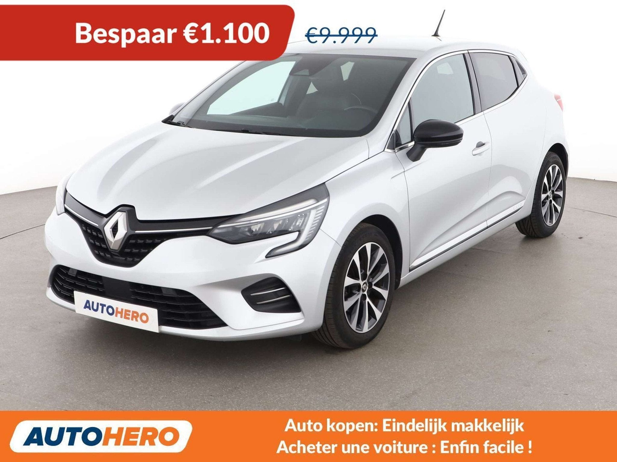 Renault Clio 1.0 TCe Intens (année de construction 2020), Argent ou Gris, Achat, Euro 6, 1178 kg