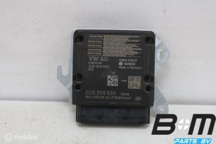 Airbagregelapparaat VW Polo 2G 2Q0959655, Auto diversen, Gebruikt