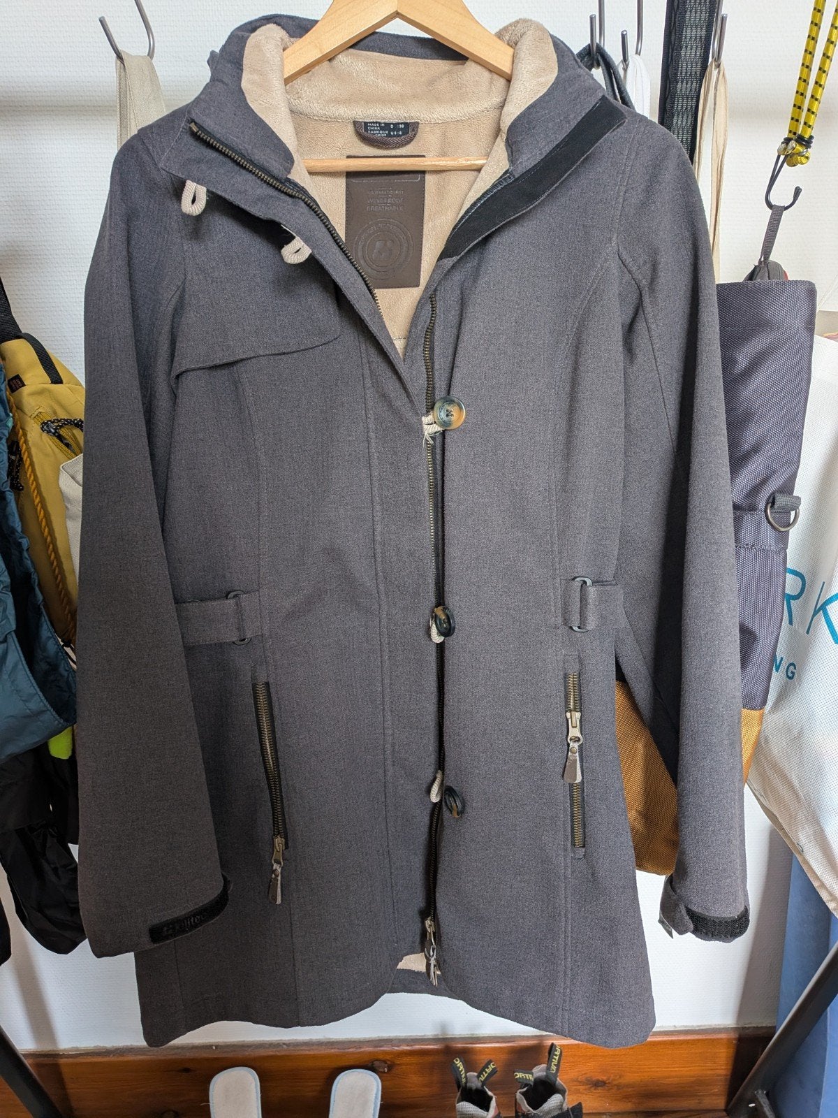 Waterproof jacket, Killtec, Ophalen of Verzenden, Maat 36 (S), Grijs