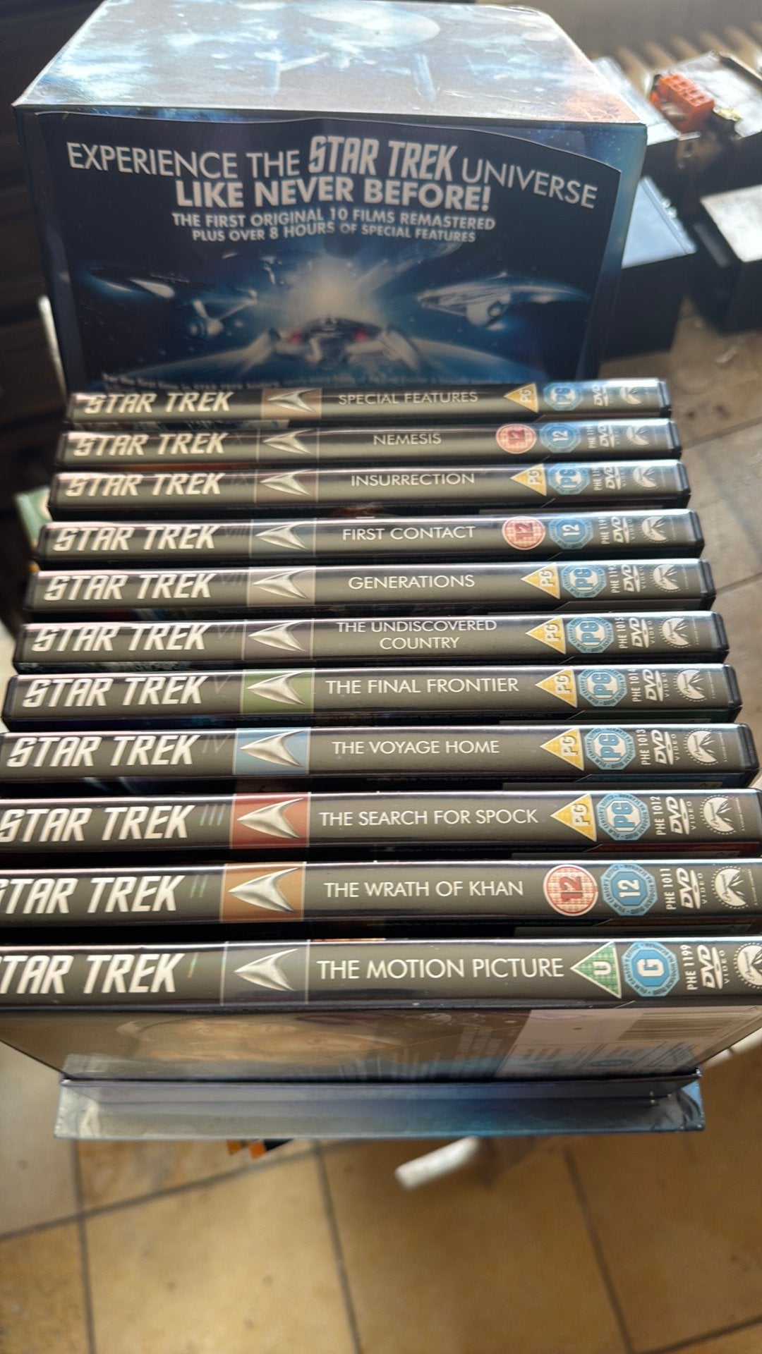 Star Trek, Ophalen, Zo goed als nieuw