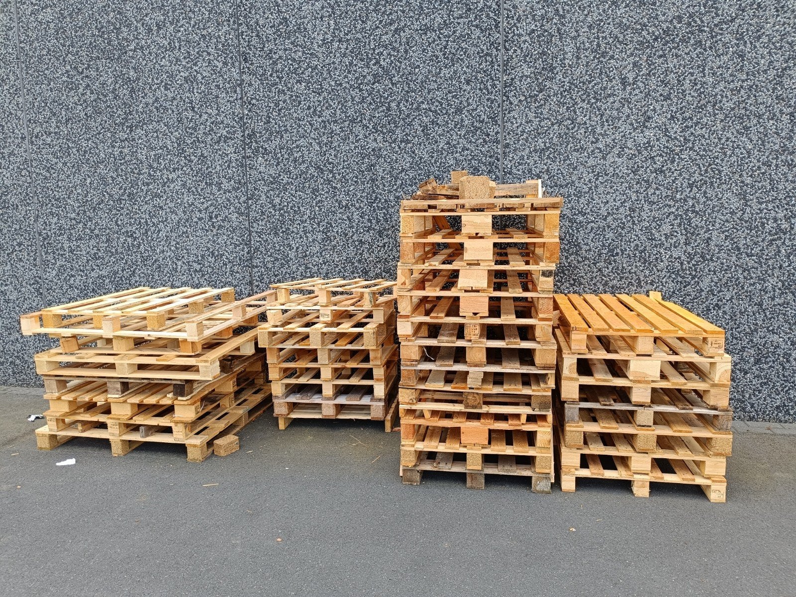gratis palletten, Ophalen