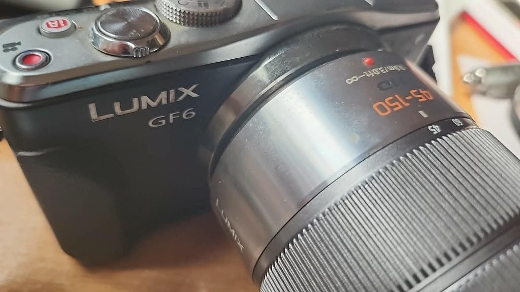 Lumix GF6-camera, Audio, Tv en Foto, Fotocamera's Digitaal, Ophalen, Gebruikt, Spiegelreflex, 4 t/m 7 keer