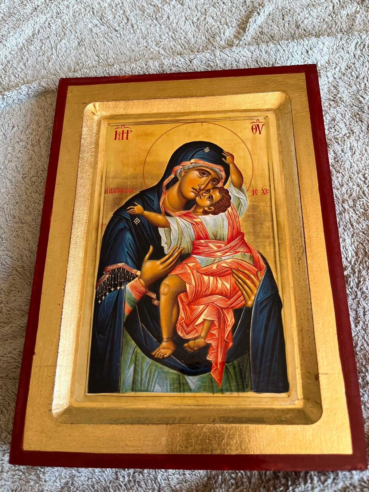 Sainte Vierge avec Jésus, Antiquités & Art, Antiquités | Objets religieux, Enlèvement ou Envoi