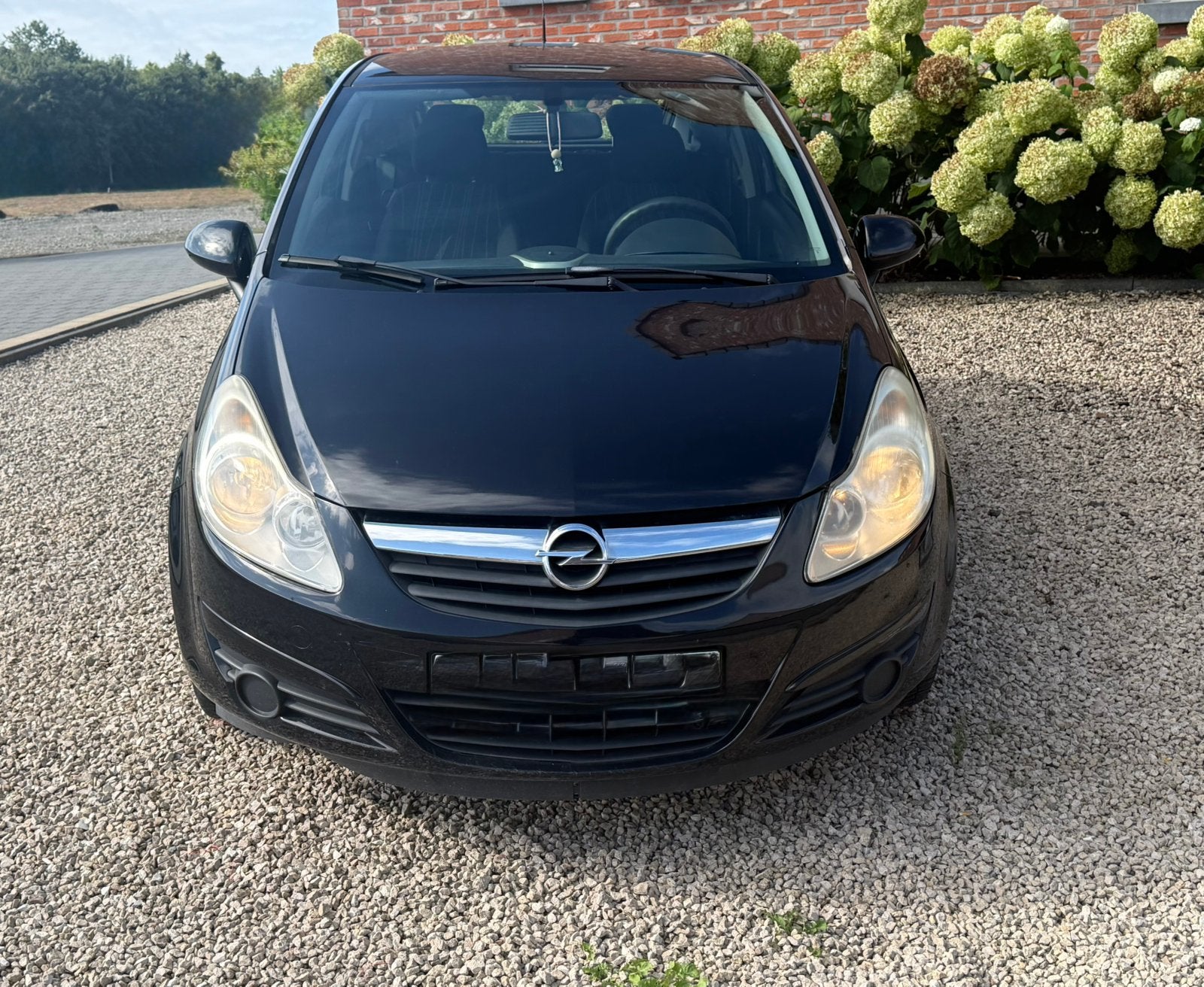 OPEL CORSA D 1.2 benzine zeer zuinig airco, Auto's, Euro 5, Stof, Zwart, Zwart