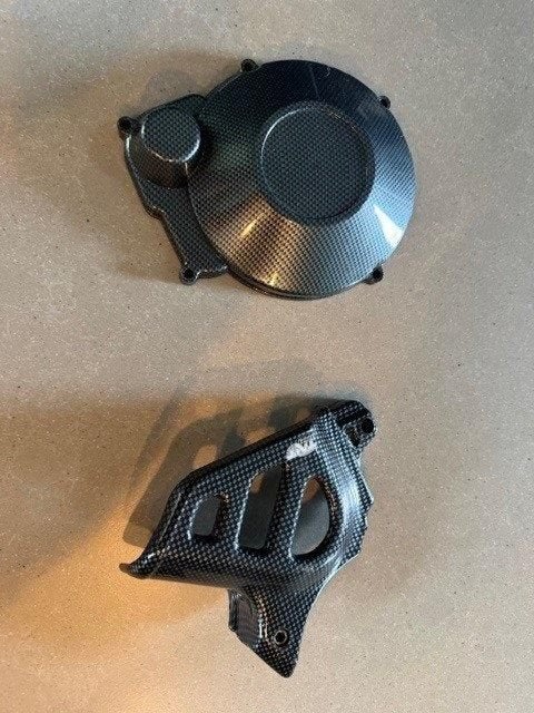 AM6 onstekingsen tandwiel cover carbon look, Fietsen en Brommers, Ophalen of Verzenden, Nieuw, Overige typen, Beta RR50